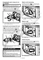 Preview for 9 page of Makita HR003G Instruction Manual