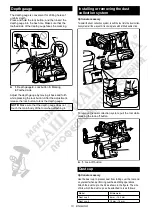 Preview for 13 page of Makita HR003G Instruction Manual