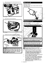 Preview for 17 page of Makita HR003G Instruction Manual