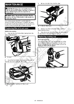 Preview for 24 page of Makita HR003G Instruction Manual