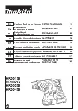 Makita HR004G Instruction Manual preview