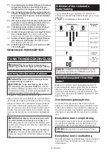 Preview for 72 page of Makita HR004G Instruction Manual