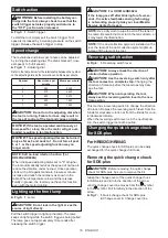 Preview for 16 page of Makita HR004GD201 Instruction Manual