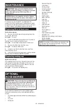 Preview for 25 page of Makita HR004GD201 Instruction Manual