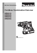 Preview for 1 page of Makita HR004GZ Instruction Manual