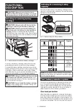 Предварительный просмотр 8 страницы Makita HR004GZ Instruction Manual