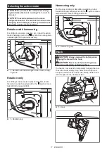 Предварительный просмотр 11 страницы Makita HR004GZ Instruction Manual