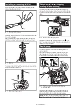 Предварительный просмотр 14 страницы Makita HR004GZ Instruction Manual