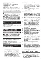 Preview for 10 page of Makita HR005GZ Instruction Manual