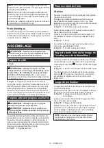 Предварительный просмотр 27 страницы Makita HR005GZ Instruction Manual