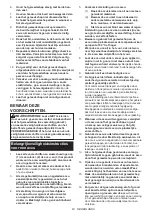 Preview for 63 page of Makita HR005GZ Instruction Manual