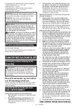 Preview for 101 page of Makita HR005GZ Instruction Manual