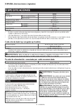 Preview for 73 page of Makita HR005GZ04 Instruction Manual