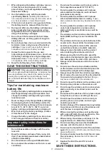 Preview for 11 page of Makita HR006G Instruction Manual