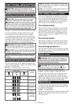 Preview for 12 page of Makita HR006G Instruction Manual