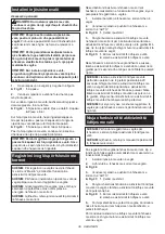 Preview for 39 page of Makita HR006G Instruction Manual