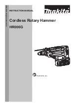 Предварительный просмотр 1 страницы Makita HR006GD203 Instruction Manual