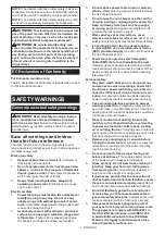 Предварительный просмотр 3 страницы Makita HR006GD203 Instruction Manual