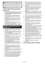 Preview for 6 page of Makita HR006GD203 Instruction Manual