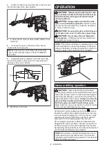 Preview for 14 page of Makita HR006GD203 Instruction Manual