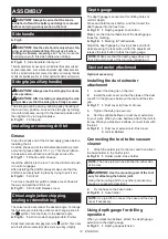 Preview for 14 page of Makita HR006GZ Instruction Manual