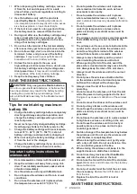 Preview for 11 page of Makita HR006GZ04 Instruction Manual