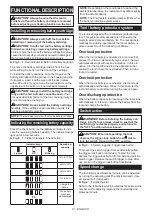 Preview for 12 page of Makita HR006GZ04 Instruction Manual