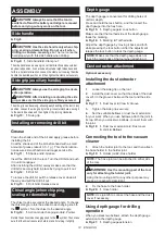 Preview for 14 page of Makita HR006GZ04 Instruction Manual