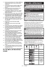 Предварительный просмотр 123 страницы Makita HR006GZ04 Instruction Manual