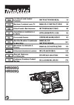 Preview for 1 page of Makita HR008GM202 Instruction Manual