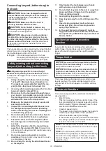 Preview for 19 page of Makita HR008GM202 Instruction Manual