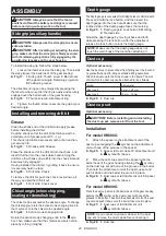 Preview for 20 page of Makita HR008GM202 Instruction Manual