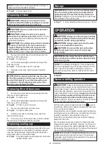 Preview for 22 page of Makita HR008GM202 Instruction Manual