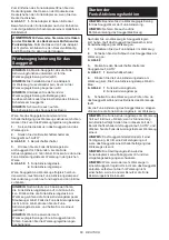 Preview for 60 page of Makita HR008GM202 Instruction Manual