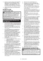 Preview for 86 page of Makita HR008GM202 Instruction Manual