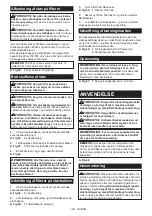 Preview for 146 page of Makita HR008GM202 Instruction Manual