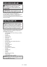 Preview for 151 page of Makita HR008GM202 Instruction Manual