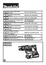 Preview for 1 page of Makita HR009G Instruction Manual