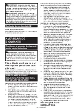 Preview for 133 page of Makita HR009G Instruction Manual