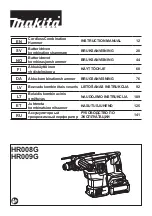 Предварительный просмотр 1 страницы Makita HR009GT201 Instruction Manual