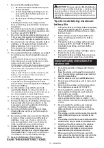 Предварительный просмотр 15 страницы Makita HR009GT201 Instruction Manual