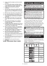 Preview for 16 page of Makita HR009GT201 Instruction Manual