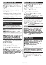 Preview for 22 page of Makita HR009GT201 Instruction Manual