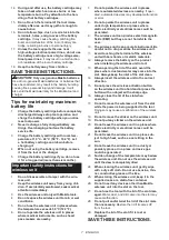 Предварительный просмотр 7 страницы Makita HR009GZ01 Instruction Manual