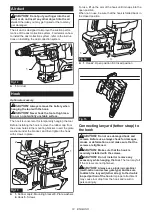 Предварительный просмотр 12 страницы Makita HR009GZ01 Instruction Manual