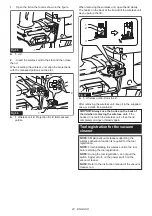 Предварительный просмотр 23 страницы Makita HR009GZ01 Instruction Manual