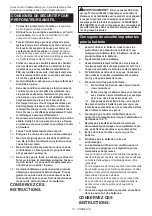 Предварительный просмотр 13 страницы Makita HR140 Instruction Manual