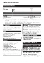 Preview for 6 page of Makita HR140DSMJ Instruction Manual