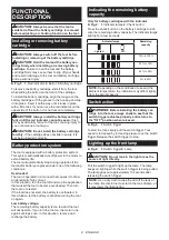 Preview for 8 page of Makita HR140DSMJ Instruction Manual