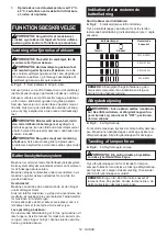 Preview for 53 page of Makita HR140DZJ Instruction Manual